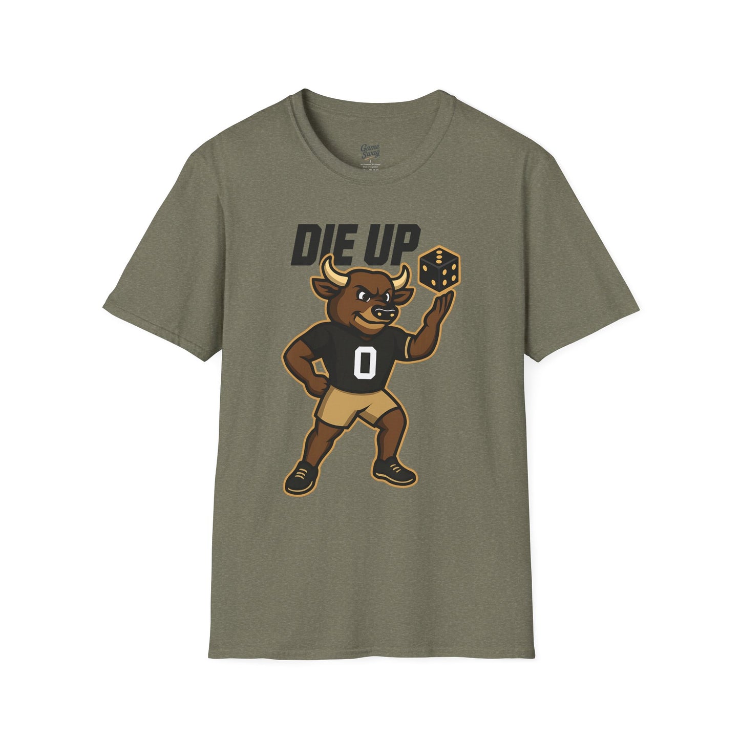 Heather Military Green T-Shirt